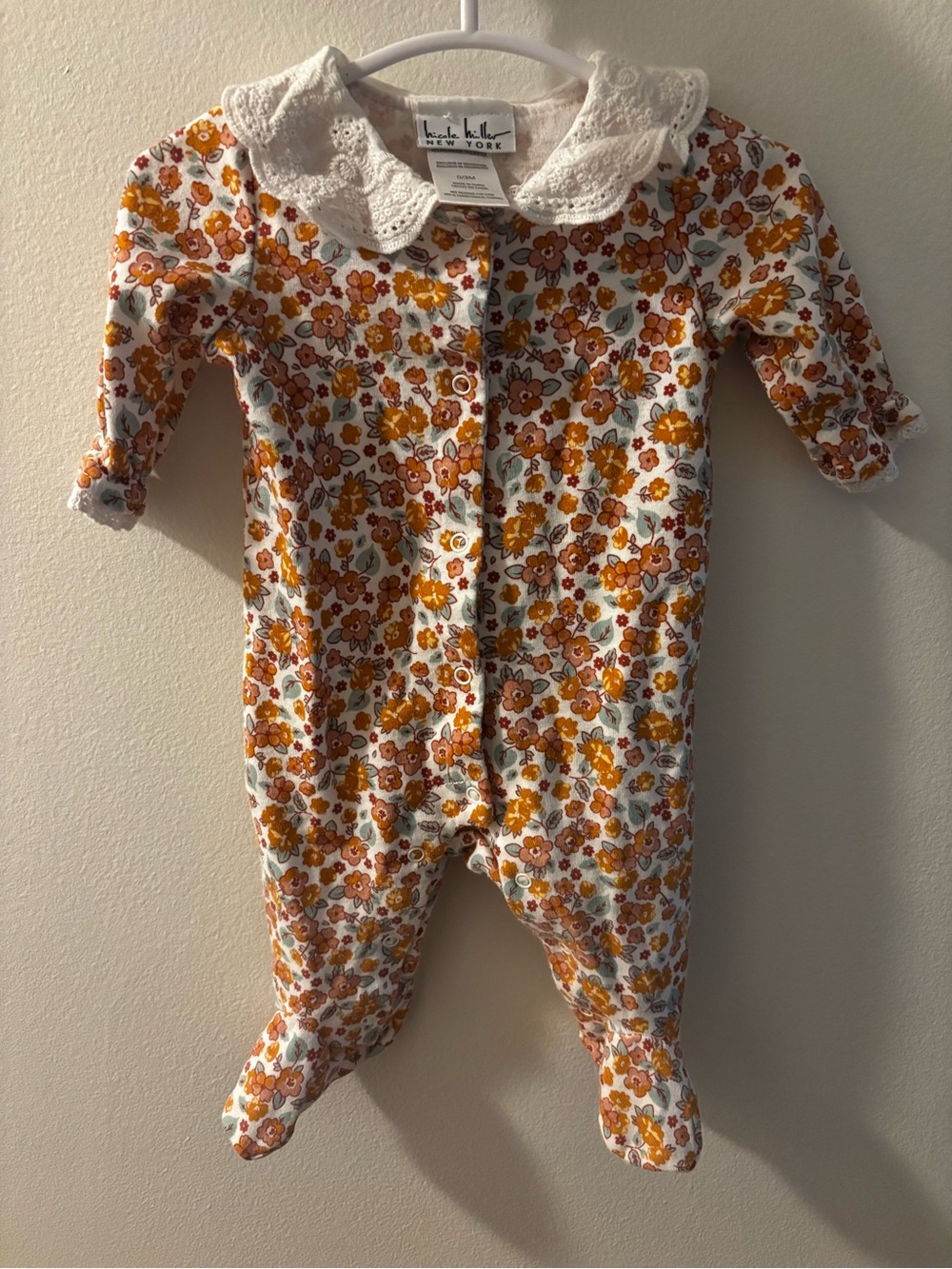 Nicole Miller Flower Onesie